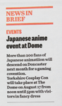 Japanese anime event at Dome