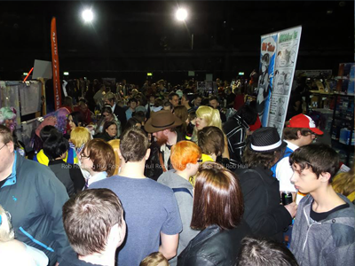  Yorkshire Cosplay Con 7 was sold out look at the crowd!