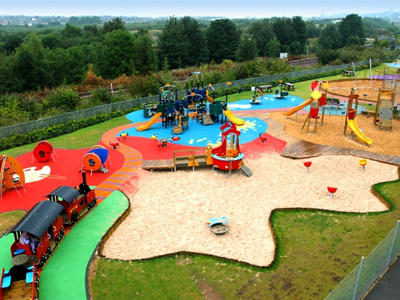  Theres a Huge Adventure Playground For the Kids!