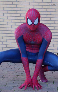 The Dork Knight- John James Kennedy also appearing as Spiderman