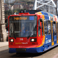 Getting to the Fly DSA Arena Sheffield by tram